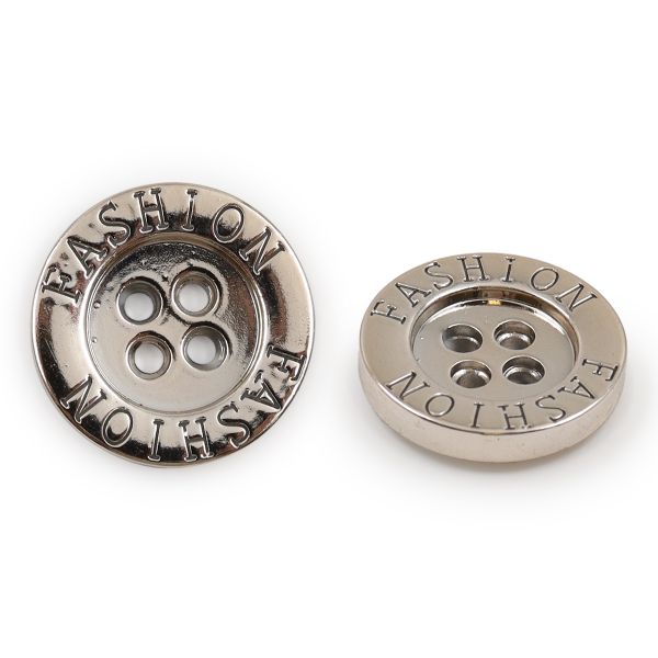 Пуговицы 4 прокола 32L (20мм), (Gold (золотой)), 24 шт