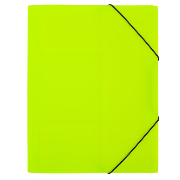 Папка на резинке A4 600 мкм 35 мм, 5 шт, лайм EC210400021, Expert Complete