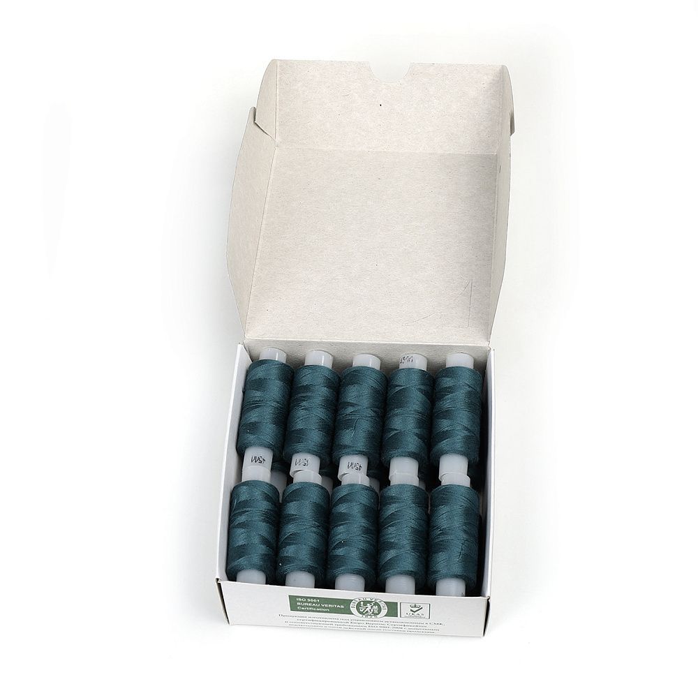 Нитки армированные ПНК им.Кирова 45ЛЛ, бытовые, 200 м / 20 кат., 2708 / 043 т.мор.волна