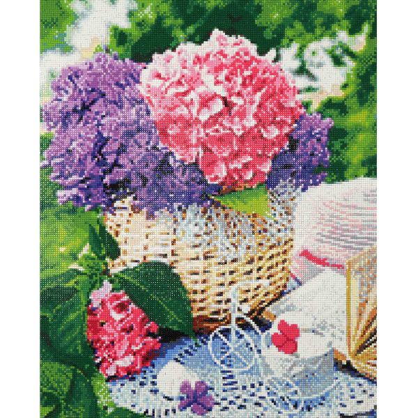 Алмазная (кристальная) мозаика Cristyle Cr 450070, Садовый букет Жанна Ячник, 40х50см