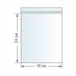 Пакет с липкой лентой 30 мкр. 18х24 см, 100 шт, Gamma