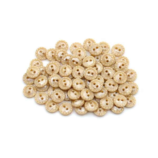 Пуговицы 2 прокола, 11,5 мм (P34) AC-1484, 72 шт