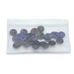 Пуговицы 2 прокола ракушка 16L (9мм) (Blue2 (синий2)), 50 шт