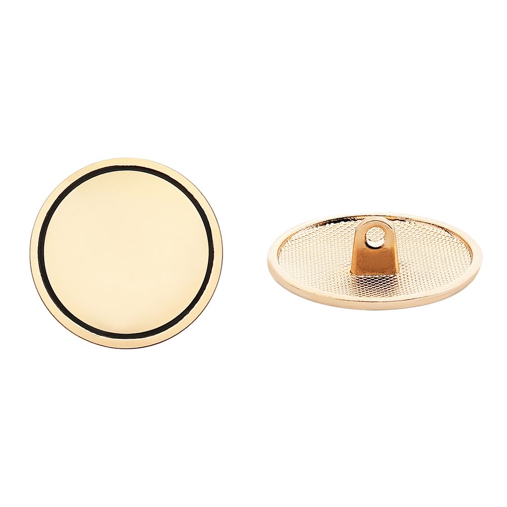 Пуговицы на ножке 36L (23мм), металл (DAG золото черненое), ME_678, 36 шт