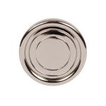 Кнопка Альфа (S-образная) ⌀20.0 мм, 36 шт, металл, нерж., 04 никель, MIKRON JK 014