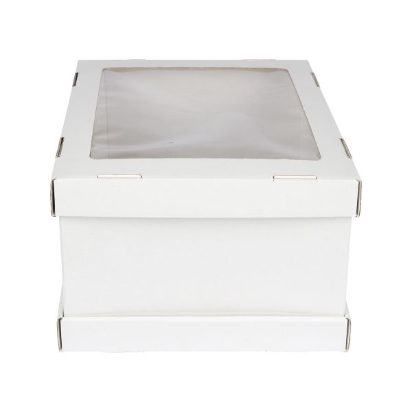 Кондитерская коробка для торта с 1 окном 30х30х20 см, S-Chief BFC-001