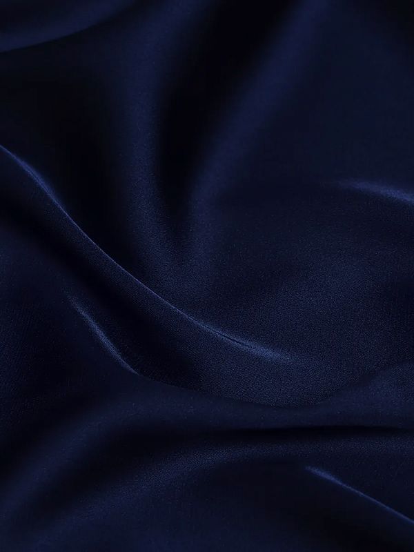 Шелк Армани 90 г/м², 150 см / 2 метра, арт.Arm-032 цв.32 синий (сапфир)