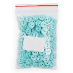 Пуговицы 2 прокола 14L, 9 мм, (Sea (морской)), NE74, 144 шт