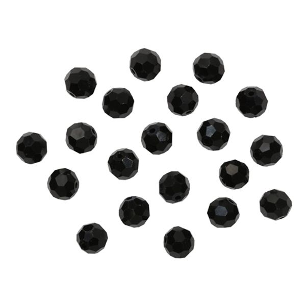 Бусины стекло ⌀8 мм, 20 шт, Astra&Craft, 801