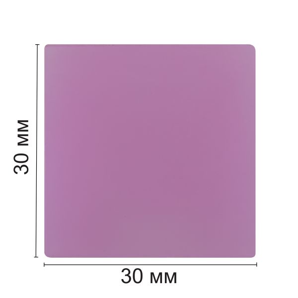 Гель для алмазной техники, силикон 3х3 см, 4 шт, розовый, Gamma SDT-04