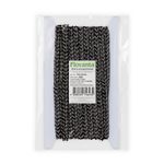 Лента декоративная 10.0 мм / 5 метров, 02 черный, Floranta Narcissus