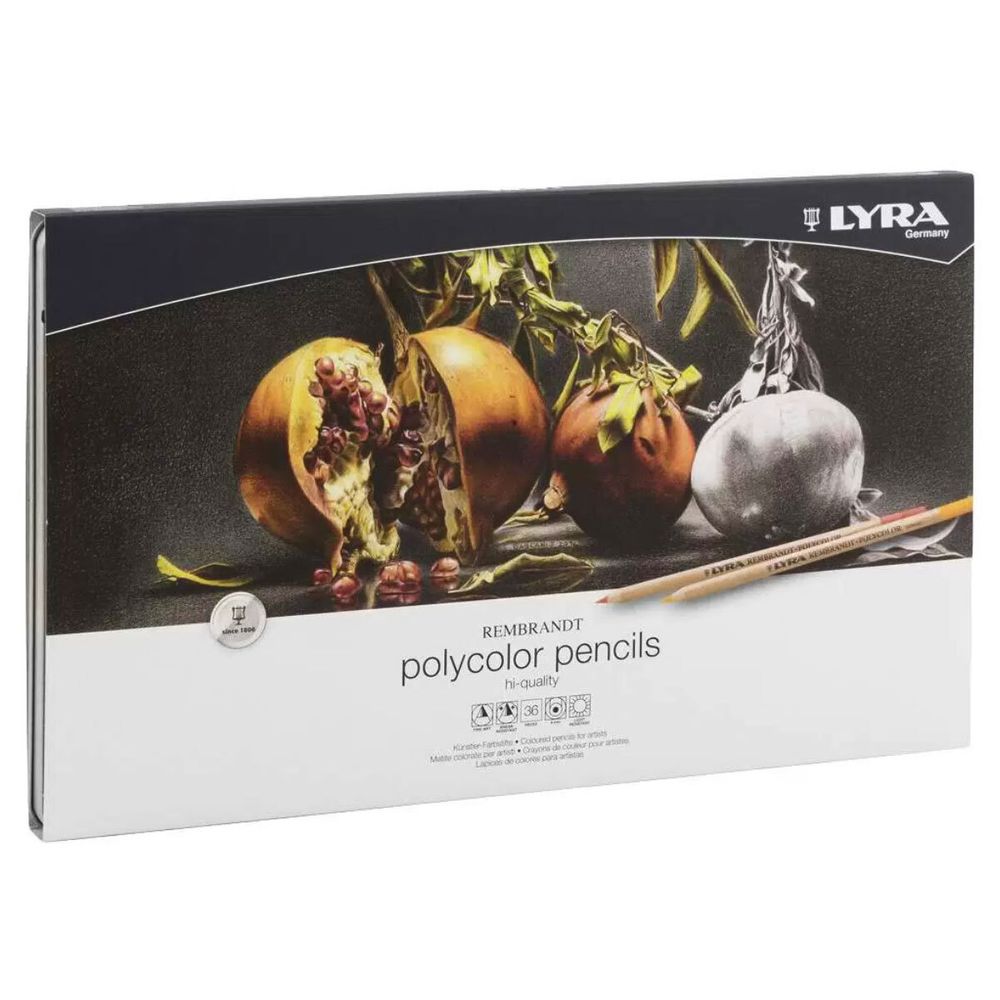 Набор цветных карандашей Rembrandt Polycolor заточенные 36 цв, Lyra L2001360