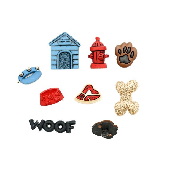 Украшения декоративные пуговицы Фигурки Для собачки Dress It 1752