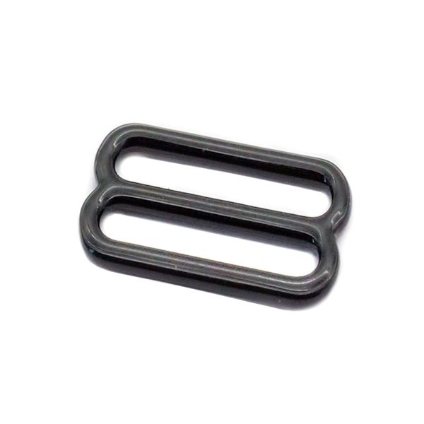 Рамки-регуляторы для бюстгальтера металл 11.0 мм, черный, 100 шт