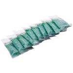 Бисер Astra&Craft 11/0 (2.1 мм), 200 г (10х20 г), цв. 120А св. бирюзовый/прозрачный глянцевый