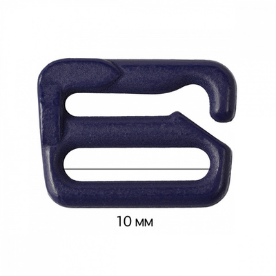 Крючки для бюстгальтера металл 8.9 мм, 061 т.синий, Arta, 50 шт