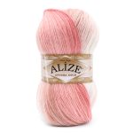 Пряжа Alize (Ализе) Angora Gold Batik / уп.5 мот. по 100 г, 550м, 5652 секционный
