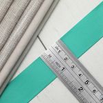 Лента репсовая (в рубчик) 25.0 мм, 121 бирюзовый, уп.18,28 м