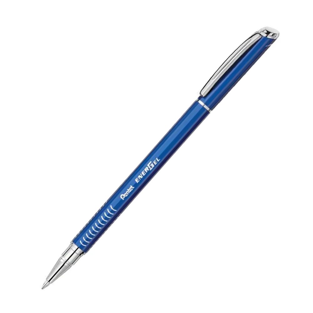 Ручка гелевая Energel Metal ⌀0.7 мм, GB цвет чернил: синий, Pentel BL457CC GB