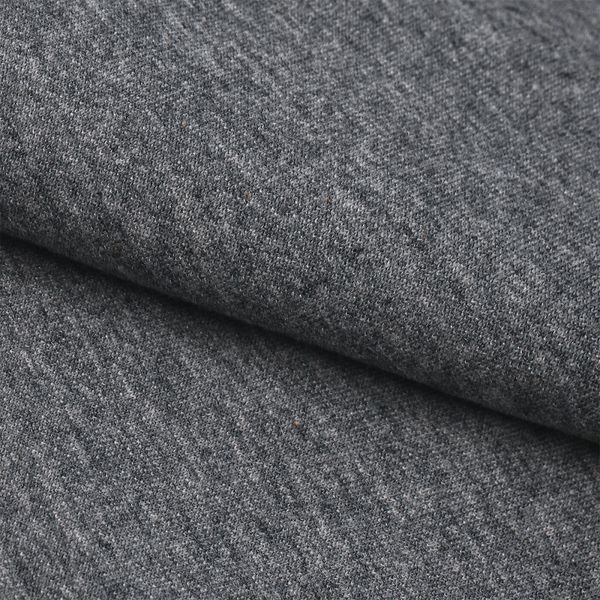 Футер 2-нитка петля поликоттон стрейч 220 г/м², 160 см / 3 метра, ФУТ2Х.TBY.ХЛ-ПЭ.СВ.СЕР.МЕЛ.3, цв.св.серый меланж