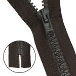 Молния трактор Arta Т6 (6 мм) 1 зам., н/раз., 18 см, цв. 175 т.хаки, уп.10 шт