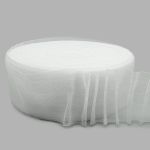 Лента (тесьма) шторная: сборка параллельная (1:2.5) 80 мм / 100 метров, 420156