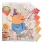 Набор для вышивания бисером Бисеринка, Праздник 17х17см