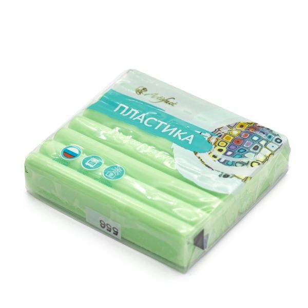 Полимерная глина Artifact, шифон, цв.556 шифон зеленое яблоко, 50 г