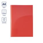 Папка-уголок (2 кармана) A4 180 мкм, 20 шт, серый new EC21230015, Expert Complete