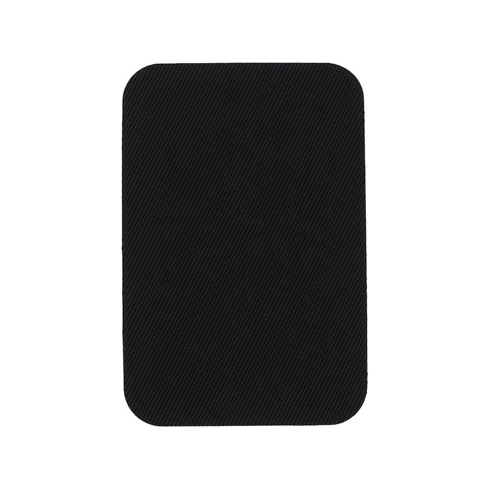 Термозаплатка, ткань, 52x78мм (черный (black)), AZ03, 10 шт