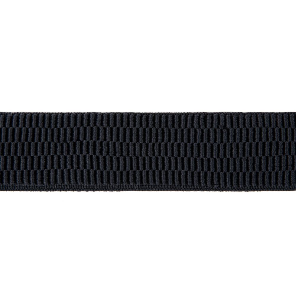 Резинка для подтяжек (помочная) 37.0 мм / 20 метров, черный, Gamma 0с756