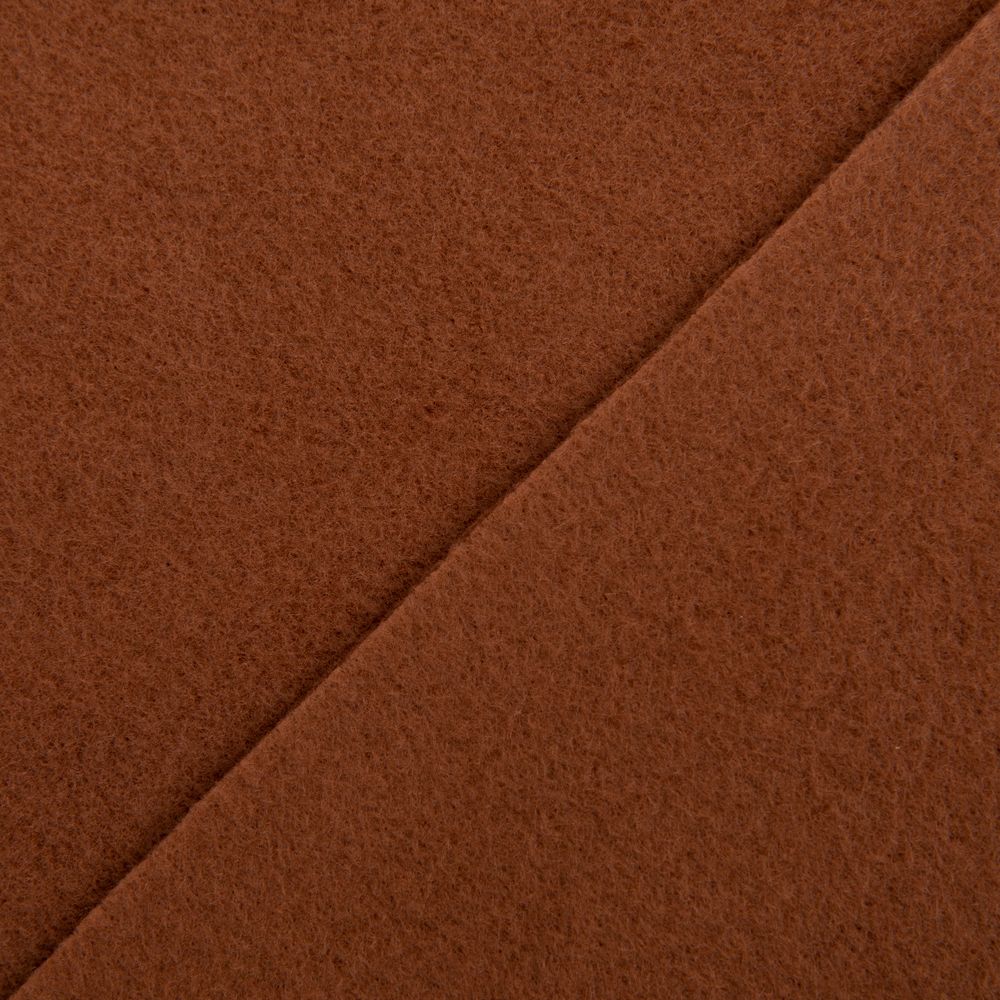Флис 2-сторонний 160 см / 10 метров, коричневый/brown, Gamma FG-005