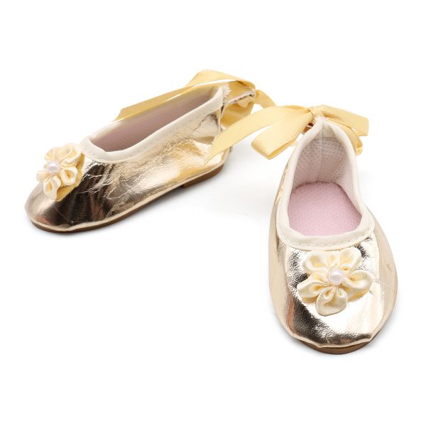 Туфли 7.5*4*3.3 см, 1 пара, Astra&Craft (золотой), SH-0033