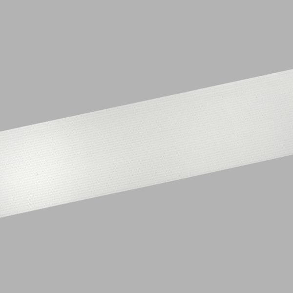 Резинка тканая 50.0 мм / 20 метров, 27.8 г/м, белый