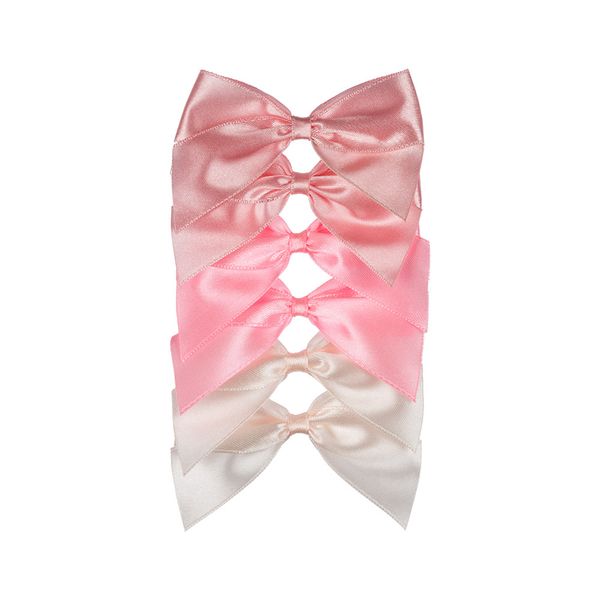 Бантики пришивные 7.5х4.5 см, 6 шт, 75-1 нежная орхидея, Blitz 75