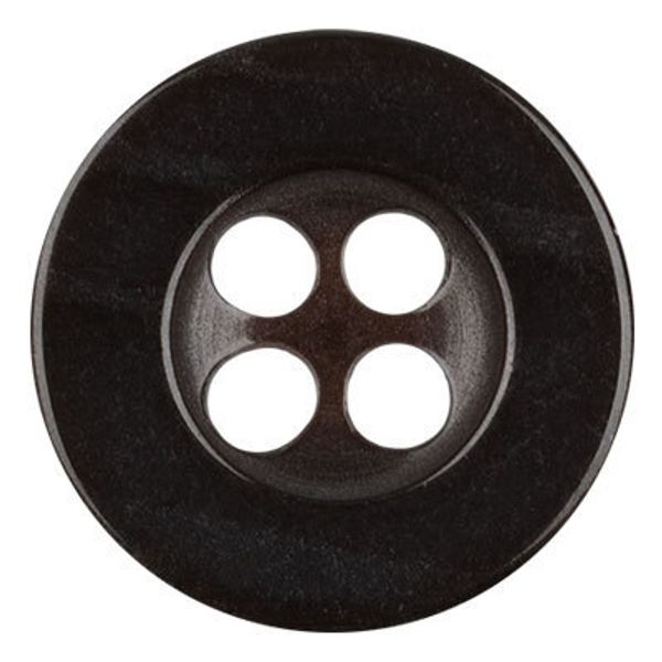 Пуговицы 4 прокола блузочные 11 мм, 36 шт, 302 коричневый, Blitz DRN 0059