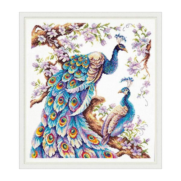 Набор для вышивания нитками Чудесная игла, Во всей красе!, 32х36 см