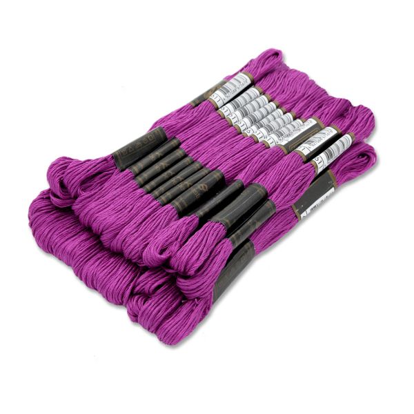 Мулине Bestex, цв.611, 24 мотка по 8 метров