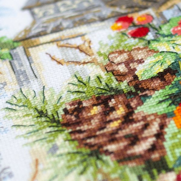 Набор для вышивания нитками Чудесная игла, Волшебный фонарь 26х26см