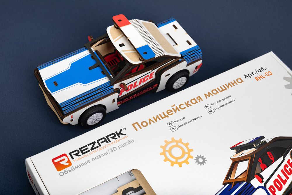 Пазл 3D, Полицейская машина RHL-03, Rezark RHL-03