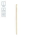 Крючок для вязания ⌀3.0 мм, 15 см, бамбук, в чехле, Gamma CHB