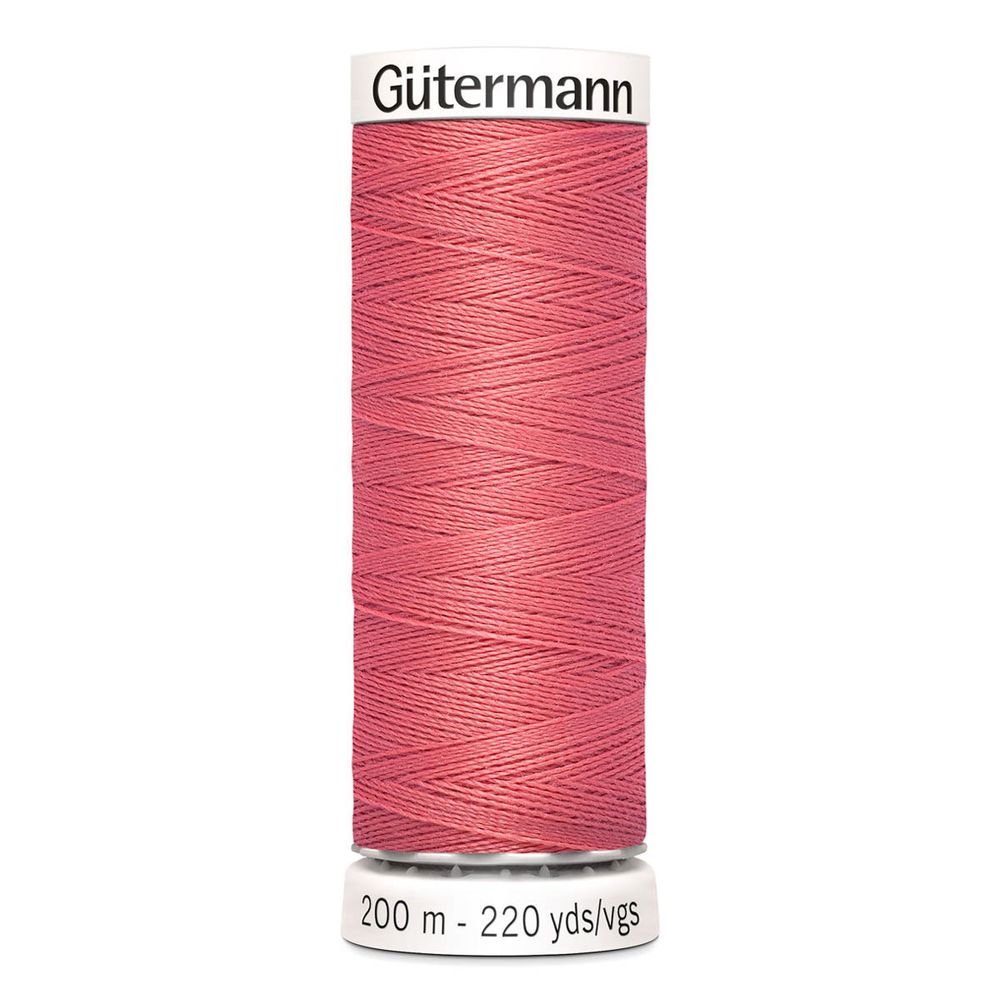 Нитки универсальные Gutermann Sew-all 100 (200 метров), 5 кат. | 926 лососевый