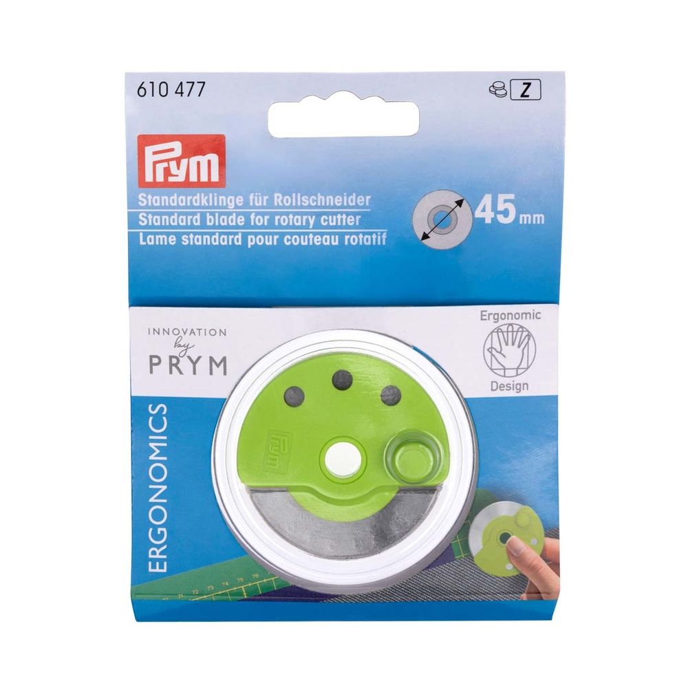 Запасное лезвие для раскройного ножа Ergonomics 45 мм, 1 шт, Prym