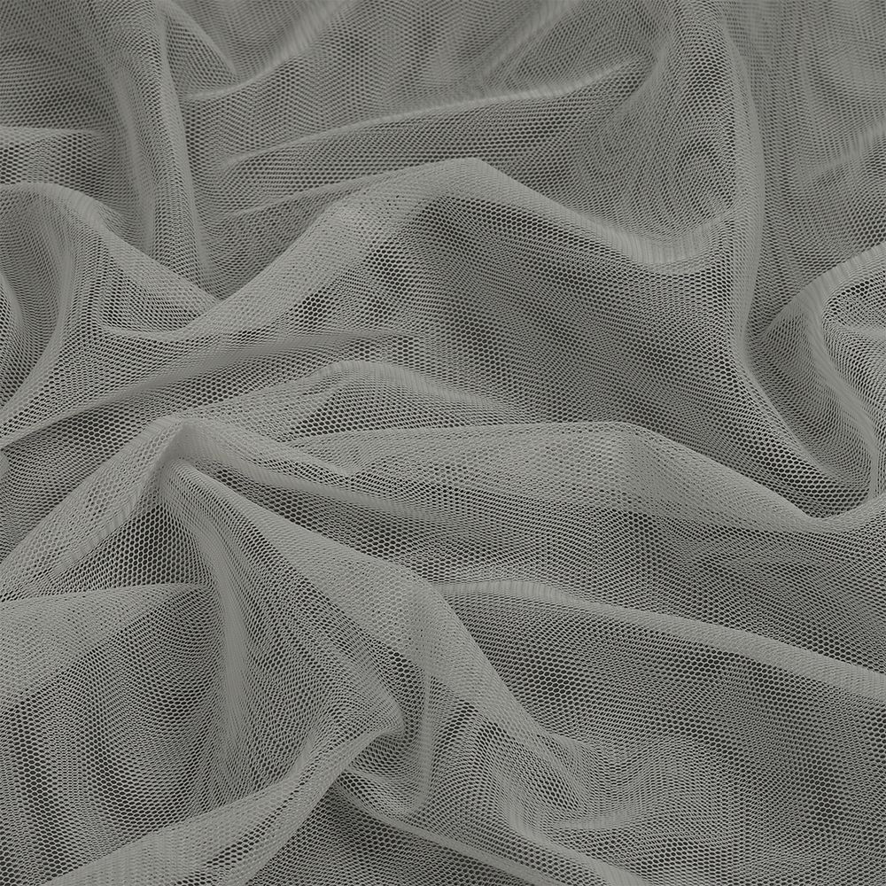 Сетка бельевая эластичная матовая 40 г/м², шир.150 см / 1 метр, TL01 молочный /TL.003/1/