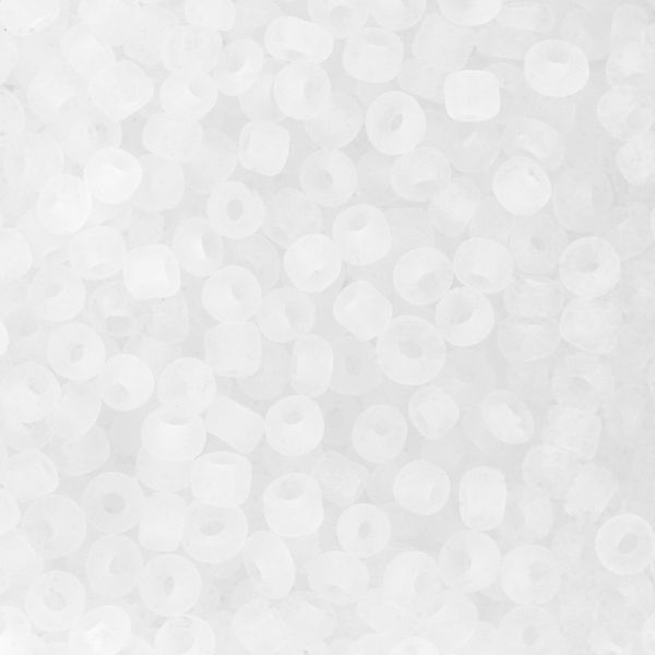 Бисер Zlatka 11/0 (2.1 мм), 100 г (10х10 г), №0001M белый, GR