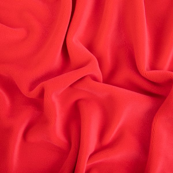 Микровелюр 312±5 г/м², 160 см / 5 метров, 021 красный, Gamma MCV