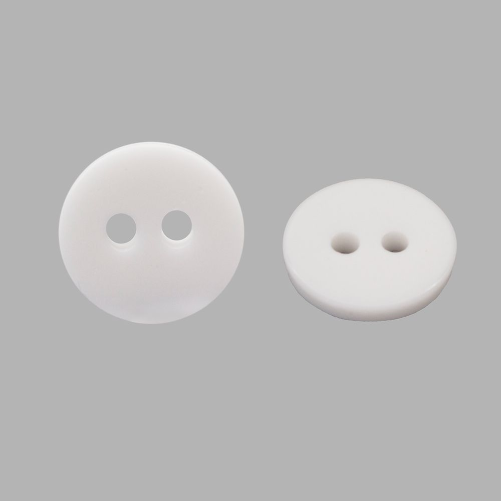 Пуговицы 2 прокола 18L (11мм) (s.white (белый)), CX-K-22, 144 шт