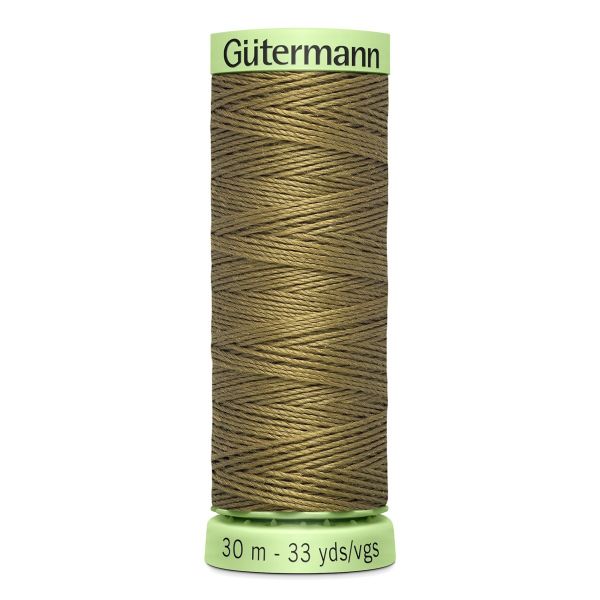 Нитки отделочные Gutermann Top Stitch, 30м, 528 защитно-оливковый, 5 катушек