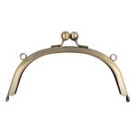 Застежка для сумки фермуар 16.5х10.5 см, 1 шт, 02 под состаренную бронзу, Gamma FER-23