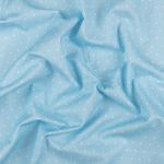 Ткань для пэчворка Peppy Бабушкин сундучок, отрез 50х55 см, 140 г/м², БС-52 горох голубой, Peppy